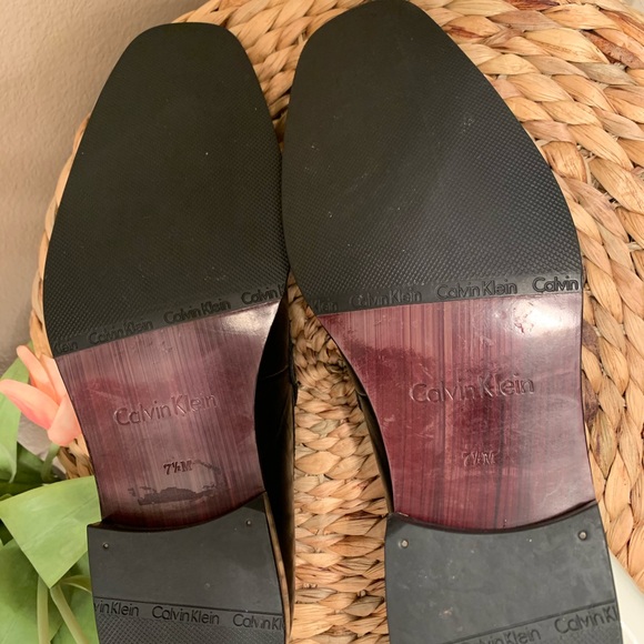 Calvin Klein Black Slip On Dress Loafer - Picture 4 of 8